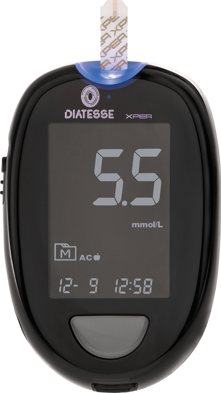 Diatesse XPER blood glucose meter ketones · GD Medical